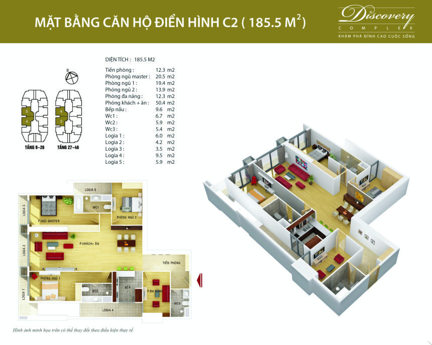 Thiết kế căn hộ C2