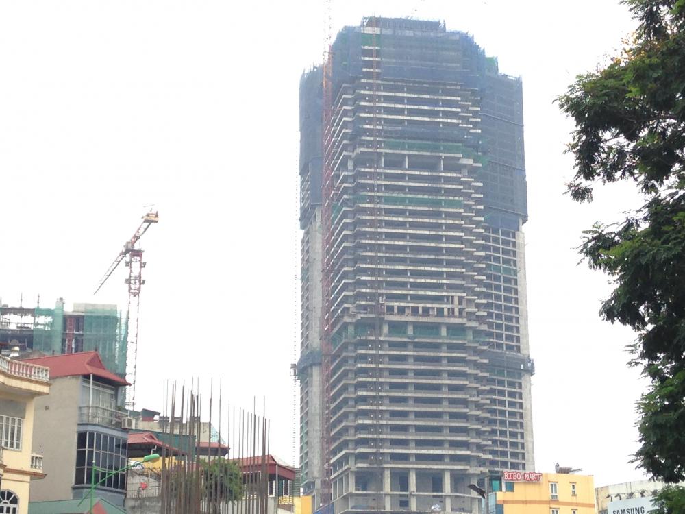 Dự án đang hoàn thiện những tầng cuối cùng