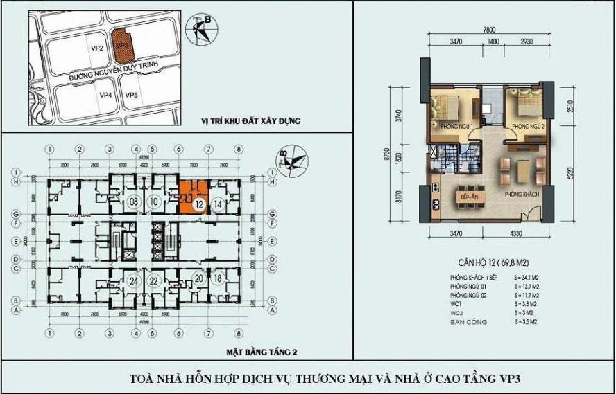 Thiết kế căn hộ 12
