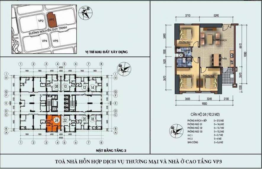 Thiết kế căn hộ 24