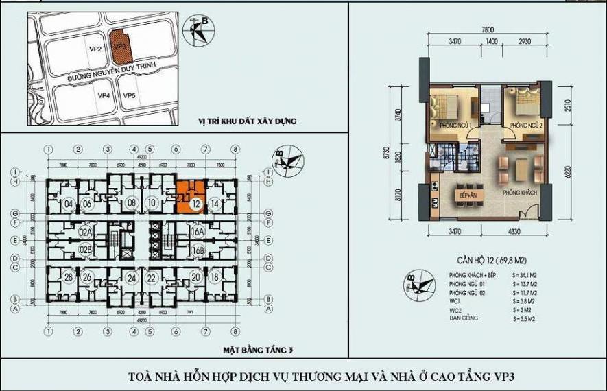 Thiết kế căn hộ 12