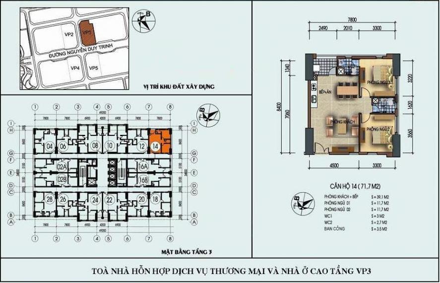 Thiết kế căn hộ 14