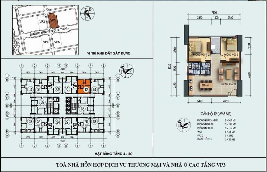 Thiết kế căn hộ 12