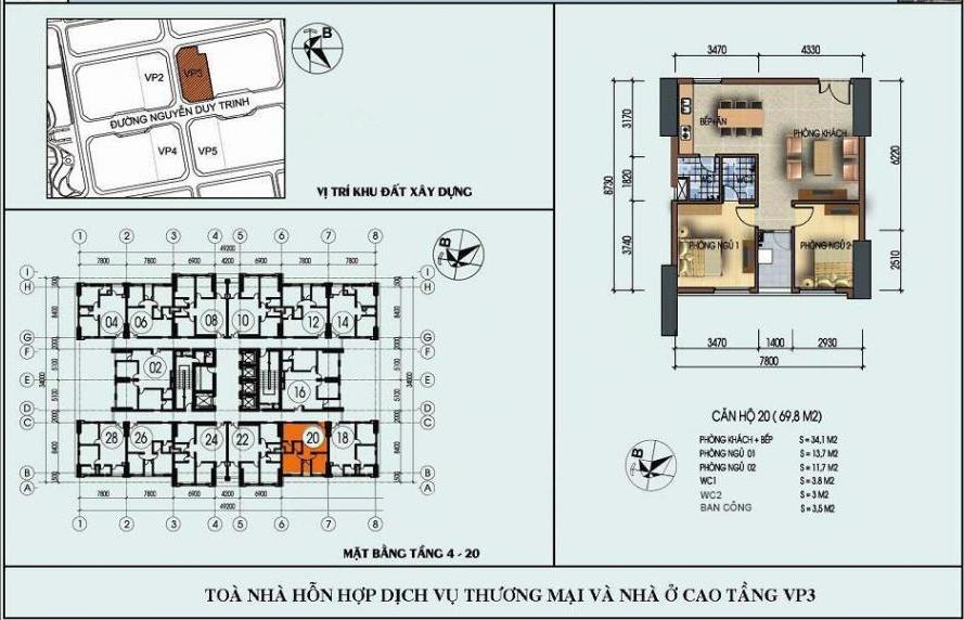Thiết kế căn hộ 20