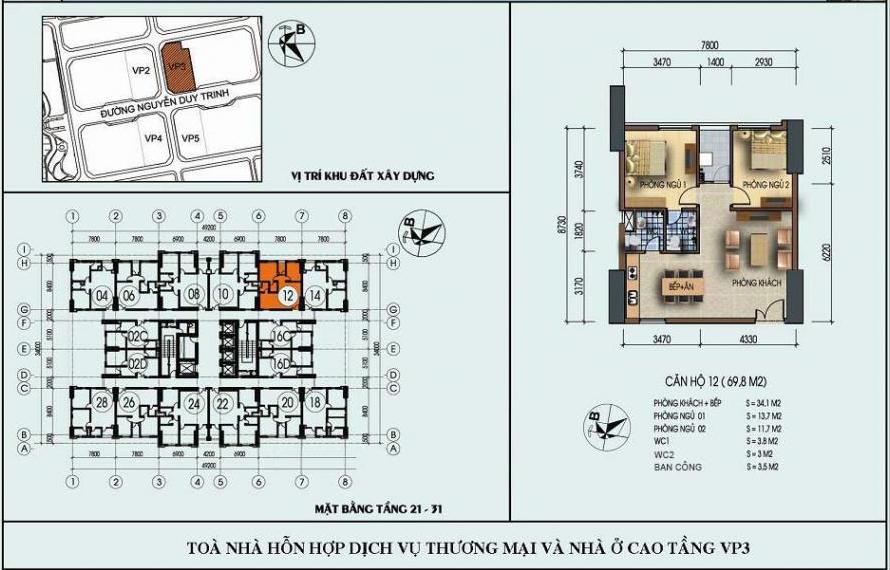 Thiết kế căn hộ 12