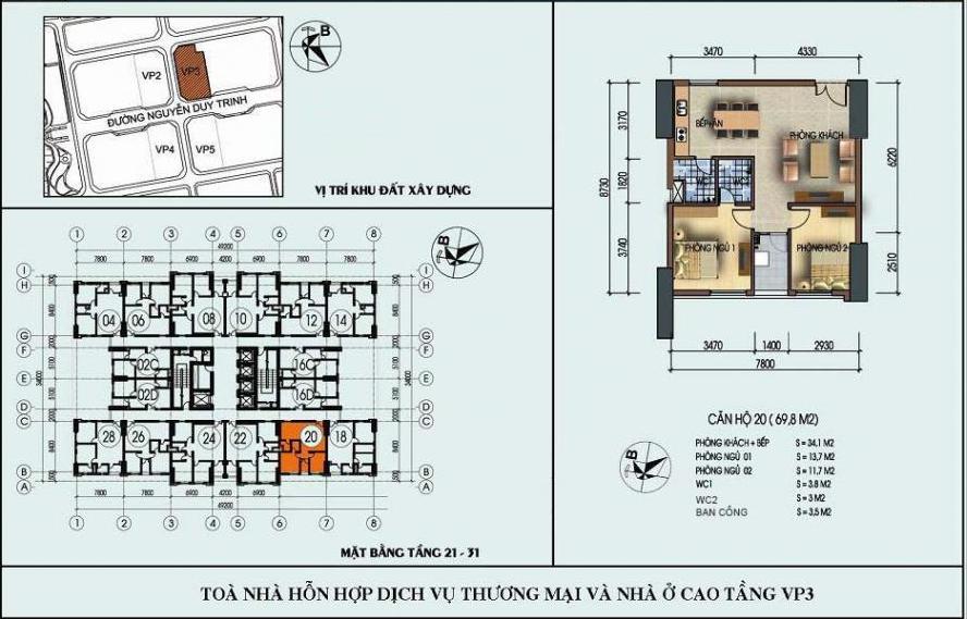 Thiết kế căn hộ 20