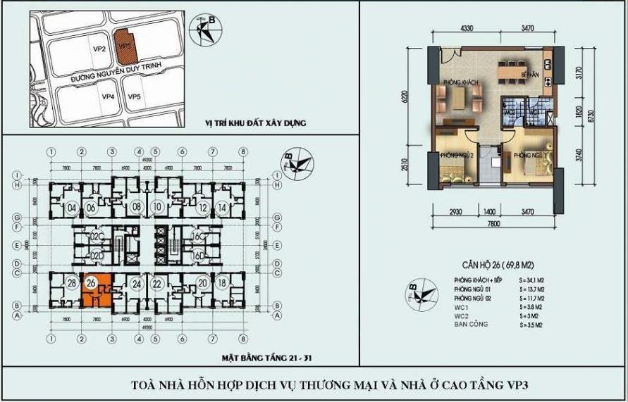Thiết kế căn hộ 26