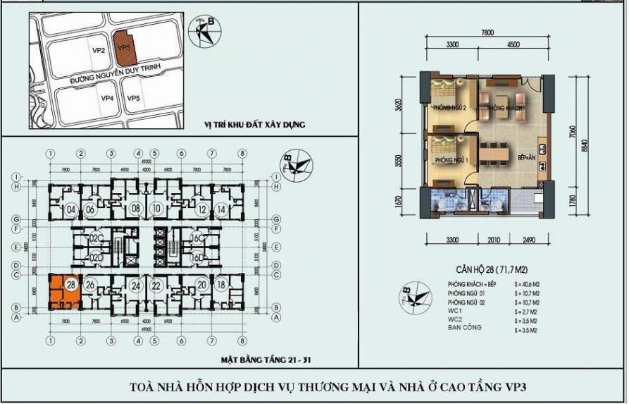 Thiết kế căn hộ 28